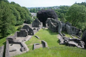 Ruinas del Castillo de Okehampton