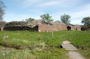 Castillo de Gurre. Ruinas