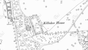 Killakee House. Mapa.