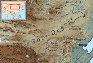 Desierto de Gobi.