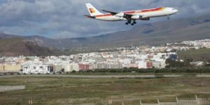 El Carrizal. Vista y aeropuerto.