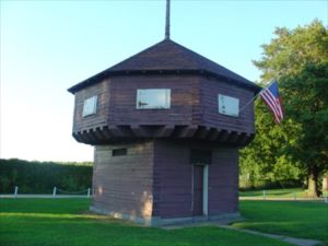 Fort Presque Isle. Detalle.