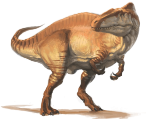 Acrocanthosaurus.